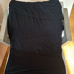 INC black skirt with lining.